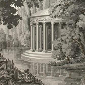 Grisaille Art Wallpaper Murals Screens Part I Laurel Home