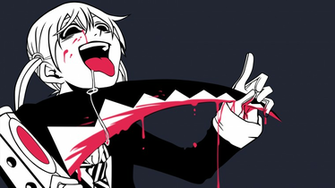 Soul Eater Scythe Albarn Maka Selective Coloring Simple