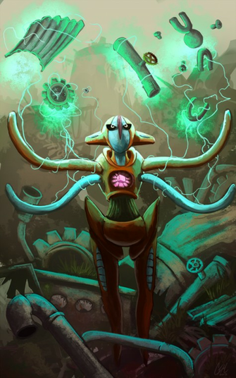 Commission Deoxys By Drmaniacal