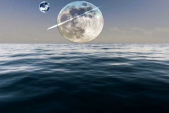 Moon Over Water Wallpaper By Riu Sakurazaki