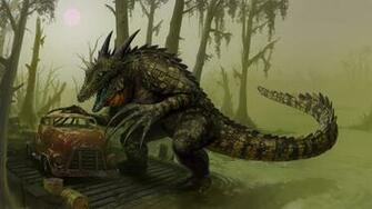 Fallout Concept The Crococlaw By Jedi Art Trick