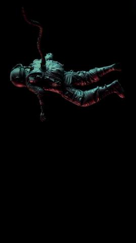 Astronaut Amoled Wallpaper Cool Heroscreen Cc