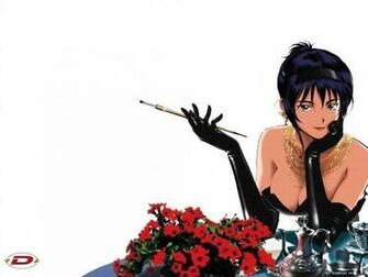 Cowboy Bebop Faye Valentine Flowers Wallpaper Customity