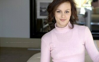 Wallpaper Hollywood Actress HD Leighton Meester