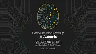 Photos Vienna Deep Learning Meetup
