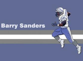 Barry Sanders Wallpaper B By