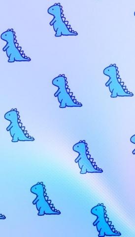 Dino Background With Rainbow Watercolor Dinosaur Wallpaper