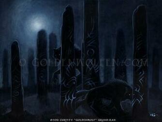 Ancient Werewolf Drawings
