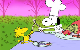 Snoopy Wallpaper 4k Thanksgiving 5k Peanuts