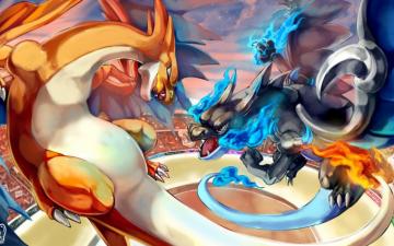 Pokemon Charizard Vs X Wallpaper