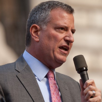 Bill De Blasio Presidential Campaign Wallpaper