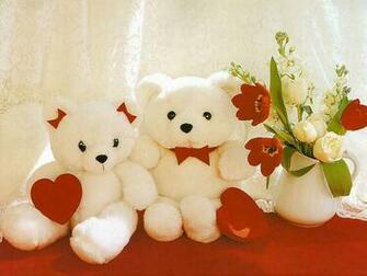 Wallpaper Love Teddy Bear