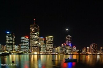 City Skylines At Night HD Wallpaper In Skyline Imageci
