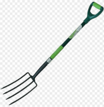Green Garden Pitchfork Png Image Background Toppng