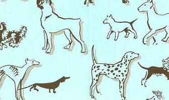 Best In Show Wallpaper With Chocolate Dogs Silver