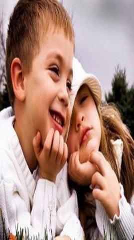 Baby Couple Of Cute Desktop Wallpaper HD