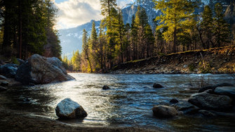Rock River Wallpaper