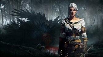 The Witcher Video Game Girl Warrior Ciri Wallpaper