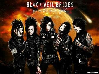 Black Veil Brides Heavy Metal Glam Hard Rock A Wallpaper Background