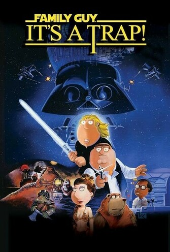 Family Guy Star Wars Trading Cards And Art Booklet Able