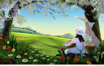 March April Spring Wallpaper