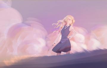 Wallpaper Girl Anime Art Form Maredoro Little Witch Academia