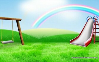 Rainbow Screensavers Babes HD Wallpaper