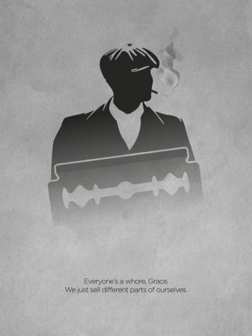 Tears Of Pain On A Very Accurate Quote Peakyblinders