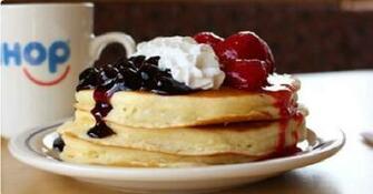 Short Stack Of Pancakes At Ihop National Pancake Day