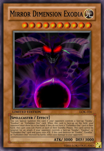 Exodia Necross Wallpaper Mirror Dimension By