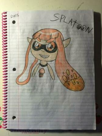 Splatoon Inkling Girl By Kirbyfan1234