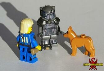 Lego Fallout Survivor T60 Power Armor Dogmeat By Saber Scorpion
