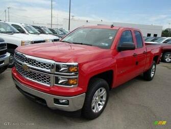 Victory Red Chevrolet Silverado Lt Double Cab