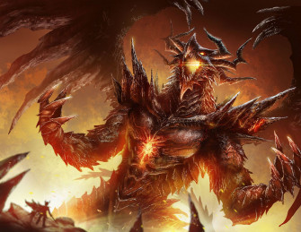 Lava Dragon Wallpaper