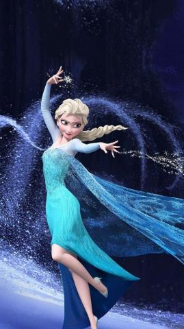 Wallpaper Frozen Elsa Disney HD iPhone 4k
