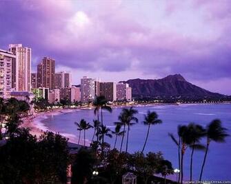 Desktop Wallpaper Natural Background Waikiki Beach