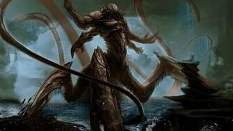 Kraken Fantasy Wallpaper Wallpaperin4k Net