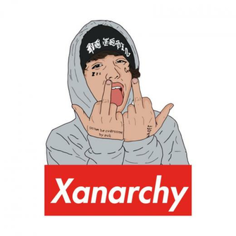 Nohype Lil Xan Xanarchy Mens T Shirt