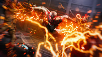 Miles Morales Video Game Ps5 Wallpaper Background Gnome Look Org