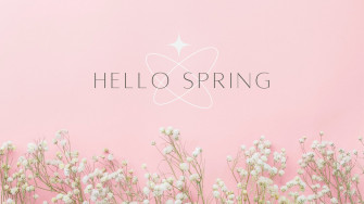 And Customizable Spring Desktop Wallpaper Templates