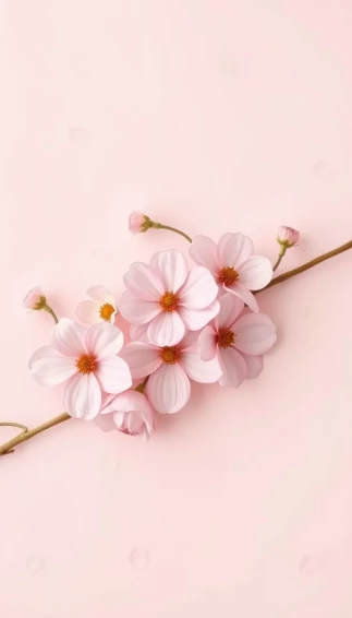Aesthetic Flowers Simple Wallpaper