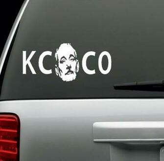 Kcco Fire Wallpaper Bill Murray Die Cut Decal