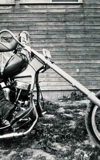Harley Davidson Panhead Chopper Wallpaper Background