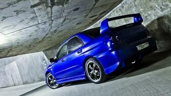Wallpaper Subaru Impreza Wrx Wall Tunnel Car