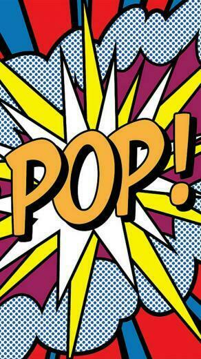 Pop Art Phone Wallpaper Top Background