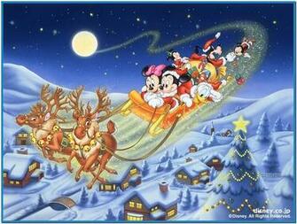 Disney Christmas Animated Screensavers