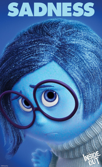 First Inside Out Character Poster And Video Feature Sadness Wallpaper