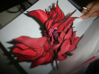 Black Rose Dragon By Smallwatertiger