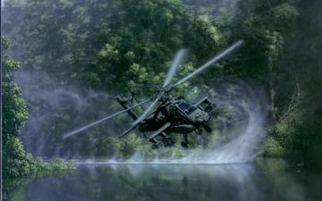 Boeing Ah Apache HD Wallpaper Background Image