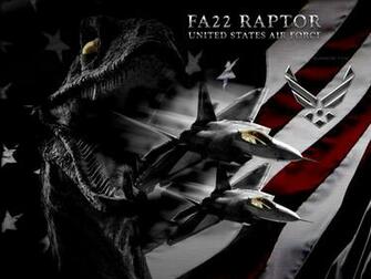 United States Air Force Fa Raptor Wallpaper With
